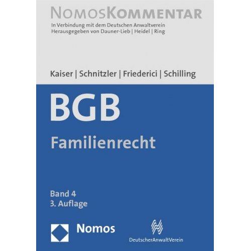 Bürgerliches Gesetzbuch: Familienrecht