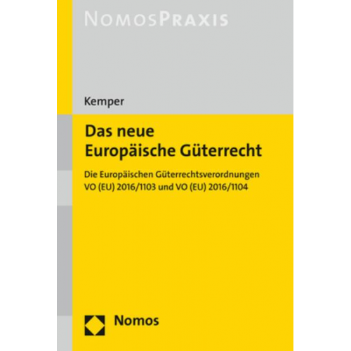 Rainer Kemper - Das neue Europäische Güterrecht