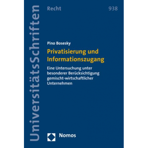 Pino Bosesky - Privatisierung und Informationszugang