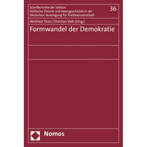 Formwandel der Demokratie