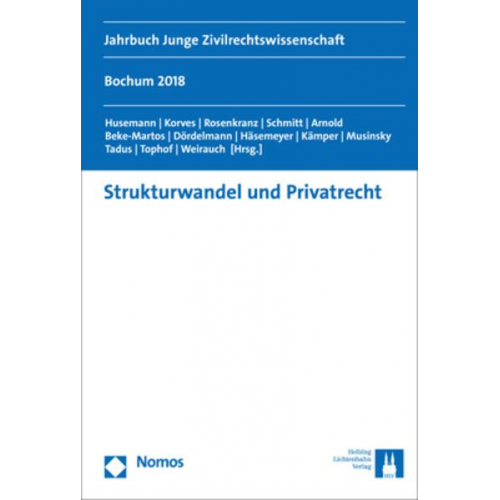 Strukturwandel und Privatrecht