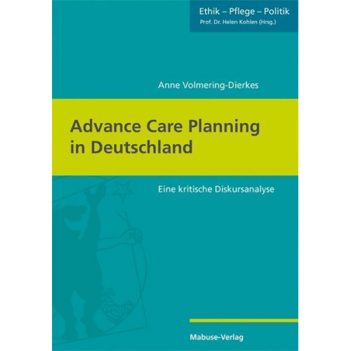 Anne Volmering-Dierkes - Advance Care Planning in Deutschland