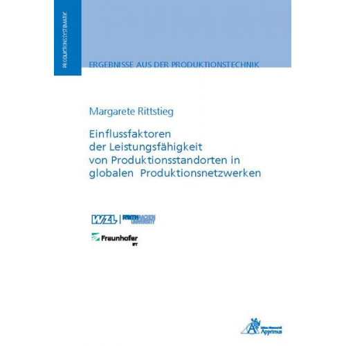 Margarete Rittstieg - Einflussfaktoren der Leistungsfähigkeit von Produktionsstandorten in globalen Produktionsnetzwerken