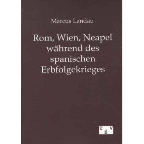 Marcus Landau - Rom, Wien, Neapel während des spanischen Erbfolgekrieges