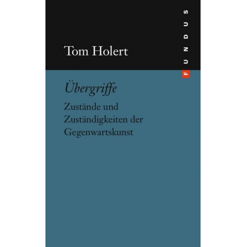 Tom Holert - Übergriffe