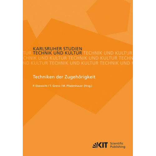 Paul Eisewicht - Techniken der Zugehörigkeit