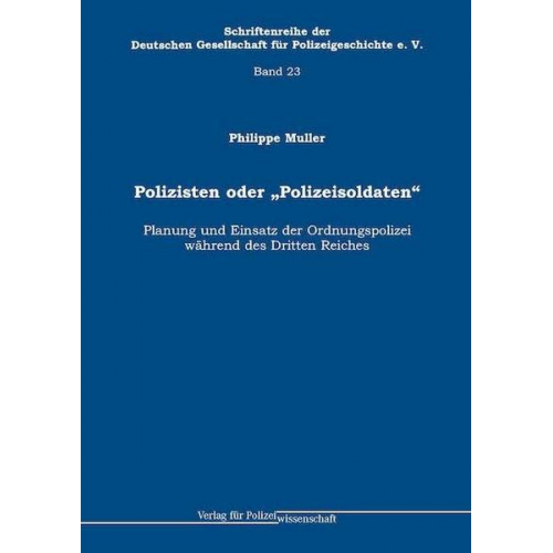 Philippe Müller - Polizisten oder „Polizeisoldaten“