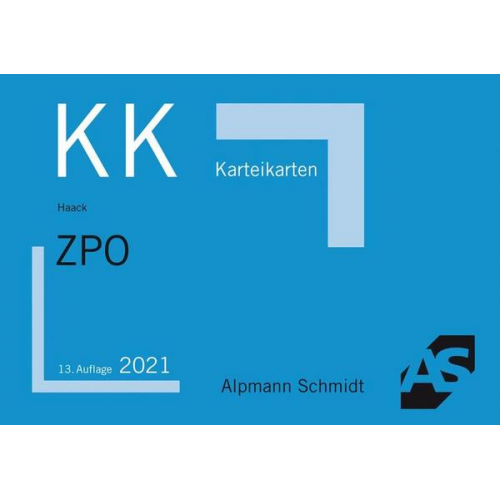 Claudia Haack - Karteikarten ZPO