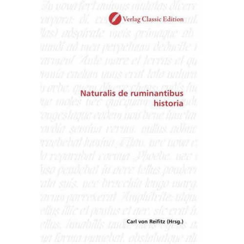 Von Reifitz, C: Naturalis de ruminantibus historia