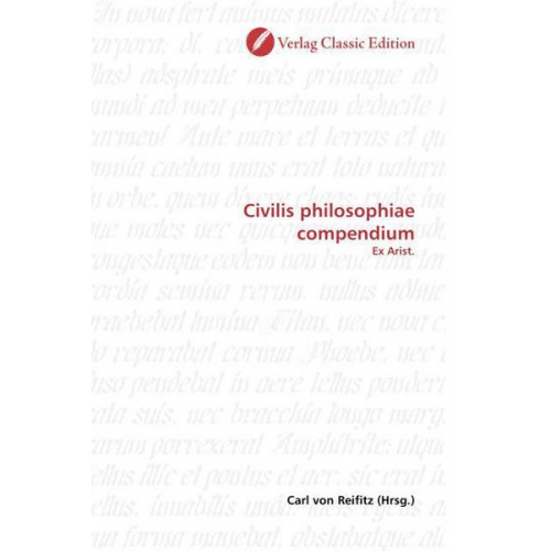 Carl Reifitz - Civilis philosophiae compendium