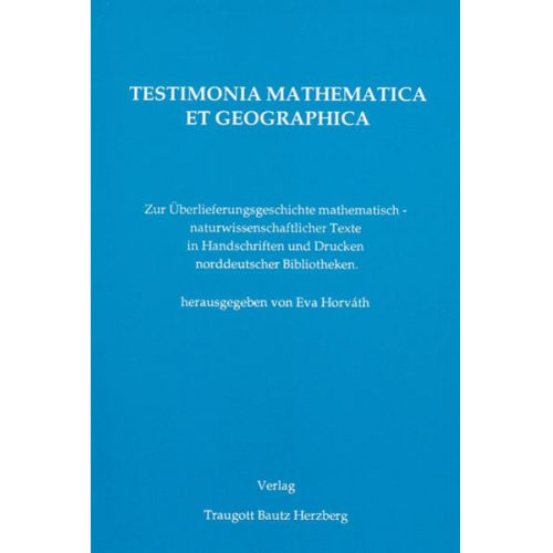 Testimonia Mathematica et Geographica