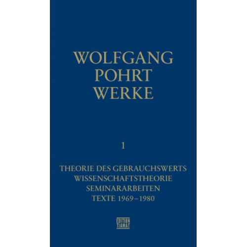 Wolfgang Pohrt - Werke Band 1
