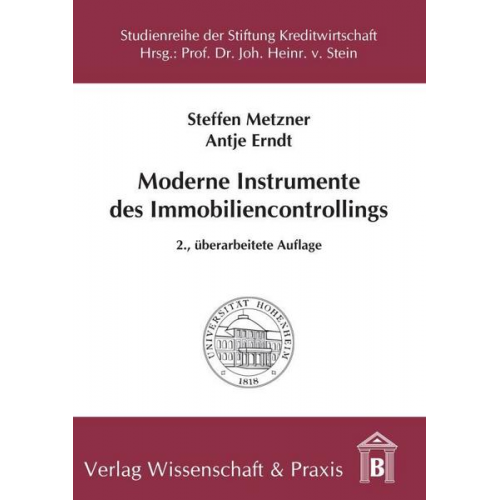 Steffen Metzner & Antje Erndt - Moderne Instrumente des Immobiliencontrollings.