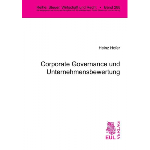 Heinz Hofer - Corporate Governance und Unternehmensbewertung