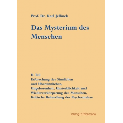 Karl Jellinek - Das Mysterium des Menschen