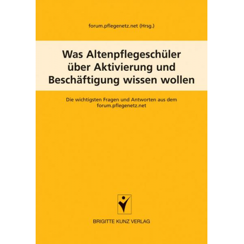 Was Altenpflegeschüler über Betreuung und Aktivierung wissen wollen