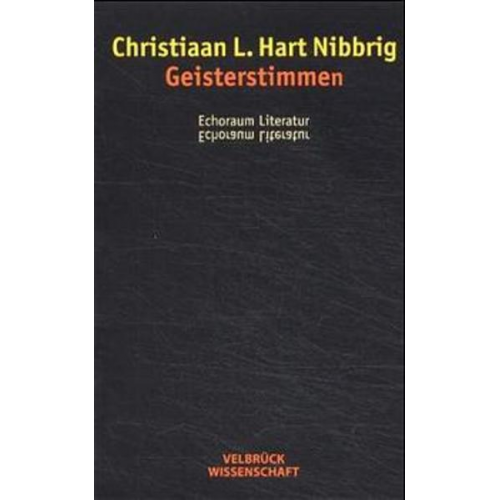 Christiaan L. Hart Nibbrig - Geisterstimmen