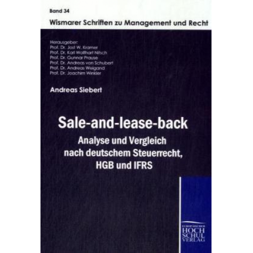 Andreas Siebert - Sale-and-lease-back