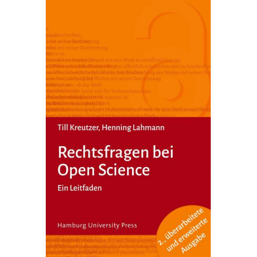 Till Kreutzer & Henning Lahmann - Rechtsfragen bei Open Science (2. A.)