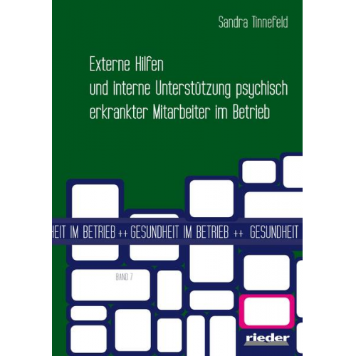 Sandra Tinnefeld - Externe Hilfen und interne Unterstützung psychisch erkrankter Mitarbeiter im Betrieb