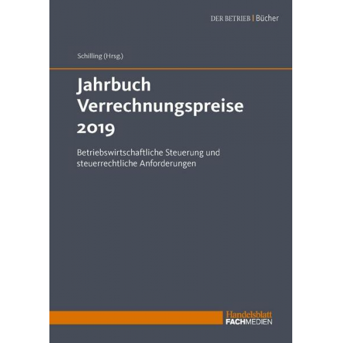 Jahrbuch Verrechnungspreise 2019