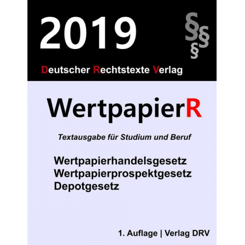 Redaktion DRV - Wertpapierrecht