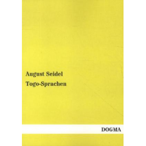 August Seidel - Togo-Sprachen