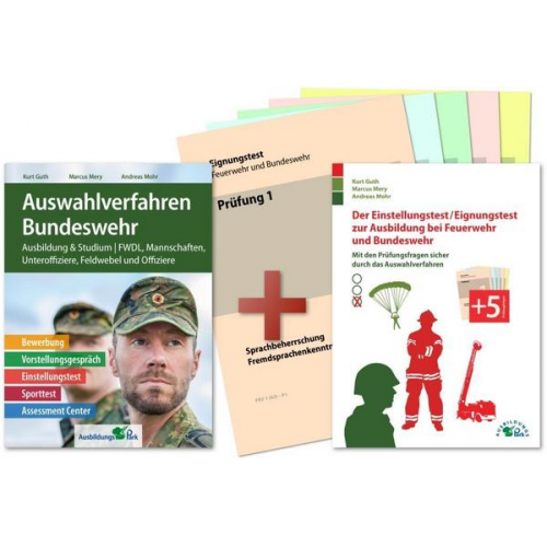 Kurt Guth & Marcus Mery & Andreas Mohr - Auswahlverfahren und Einstellungstest Bundeswehr – alles in einem Paket