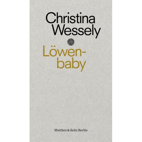 Christina Wessely - Löwenbaby