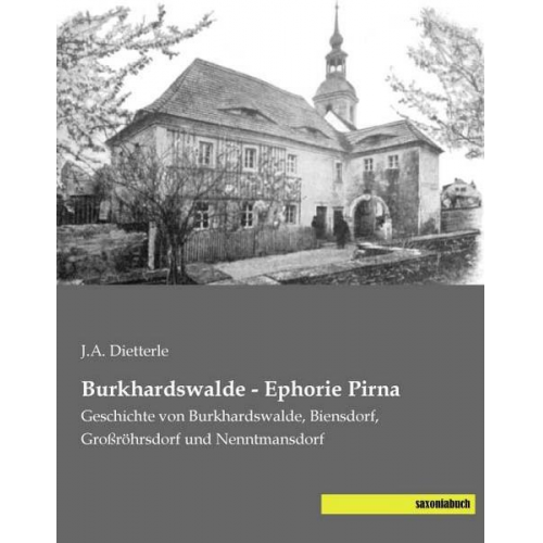 J. A. Dietterle - Dietterle, J: Burkhardswalde - Ephorie Pirna
