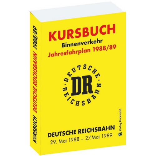 Kursbuch der Deutschen Reichsbahn 1988/89