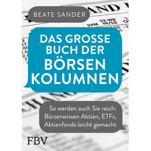 Beate Sander - Das große Buch der Börsenkolumnen
