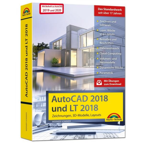 Werner Sommer - Sommer, W: AutoCAD 2018 und LT 2018 - inklusive Beiheft zu A