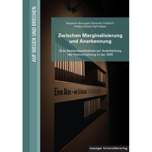 Benjamin Baumgart & Berenike Feldhoff & Philipp Mützel & Ralf Weber - Zwischen Marginalisierung und Anerkennung