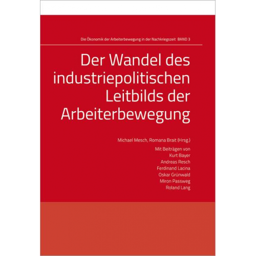 Der Wandel des industriepolitischen Leitbilds