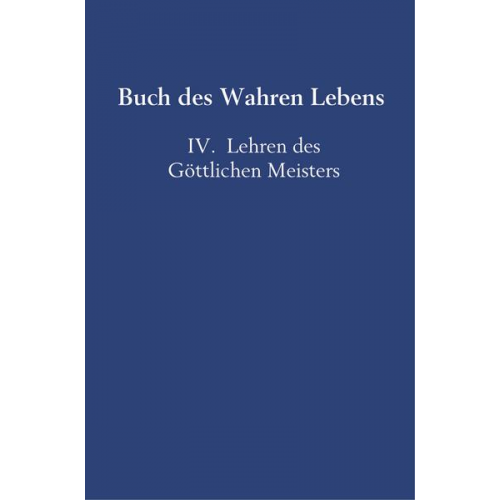 Anna Maria Hosta - Buch des Wahren Lebens