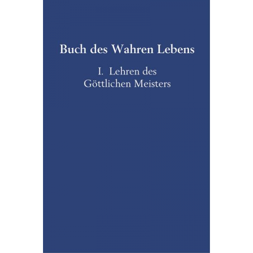 Anna Maria Hosta - Buch des Wahren Lebens