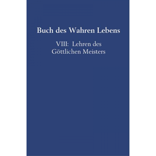 Anna Maria Hosta - Buch des Wahren Lebens