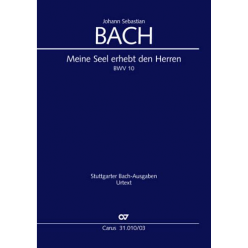 Johann Sebastian Bach - Meine Seel erhebt den Herren (Klavierauszug)