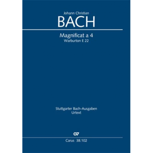 Johann Christian Bach - Magnificat a 4 (Klavierauszug)