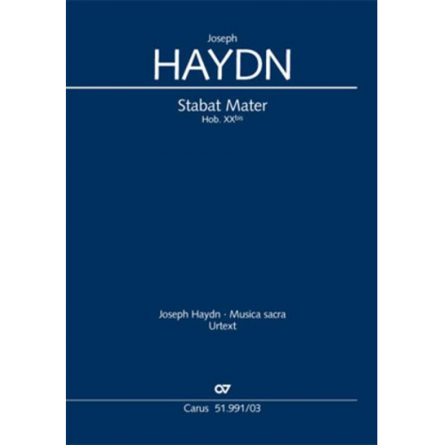 Joseph Haydn - Stabat Mater (Klavierauszug)