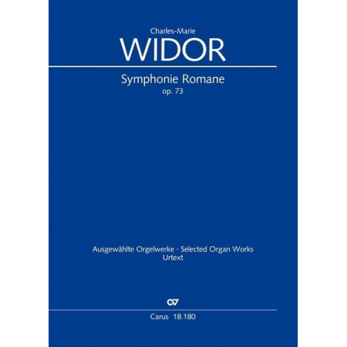 Charles-Marie Widor - Symphonie Romane pour Orgue