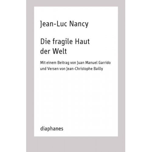 Jean-Luc Nancy - Die fragile Haut der Welt