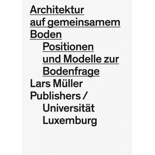 Architektur auf gemeinsamem Boden