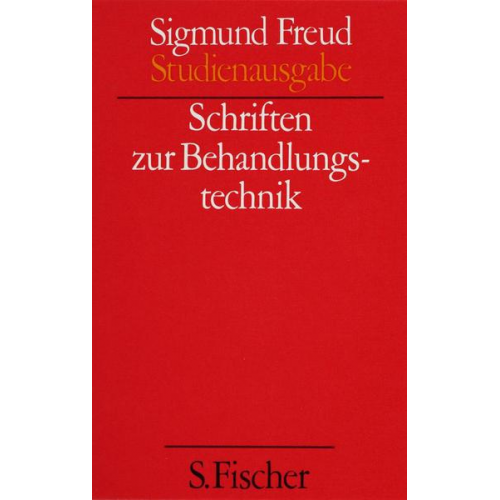 Sigmund Freud - Studienausgabe.