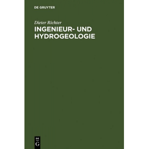 Dieter Richter - Ingenieur- und Hydrogeologie