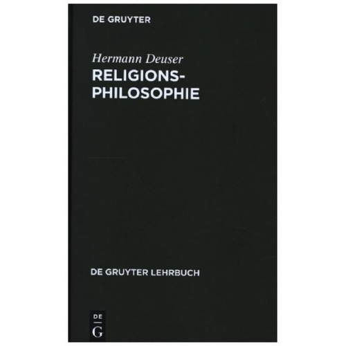 Hermann Deuser - Religionsphilosophie