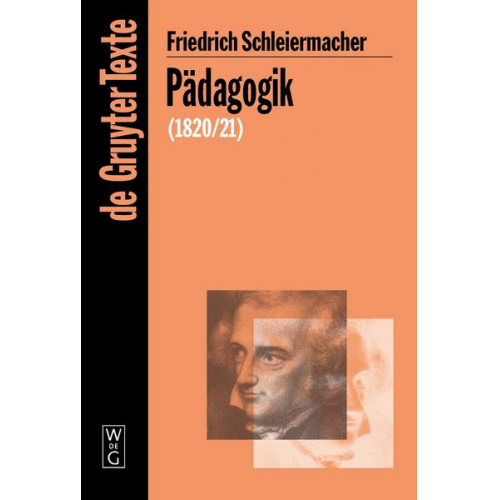 Friedrich Schleiermacher - Pädagogik