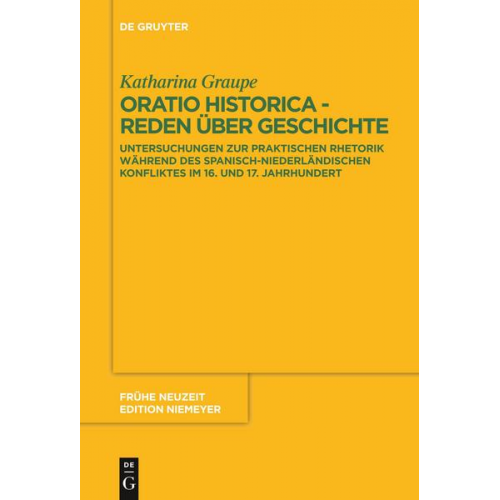 Katharina Graupe - Oratio historica - Reden über Geschichte