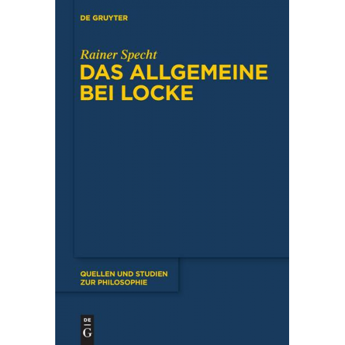 Rainer Specht - Das Allgemeine bei Locke